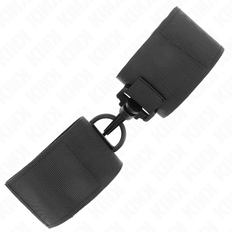 KINK - POGGIPOLSO IN NYLON NERO - KINK WRIST RESTRAINT - Intimo per le occasioni speciali | The Game Lingerie