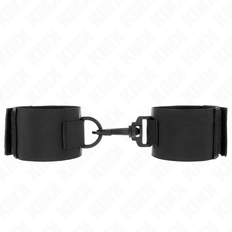 KINK - POGGIPOLSO IN NYLON NERO - KINK WRIST RESTRAINT - Intimo per le occasioni speciali | The Game Lingerie
