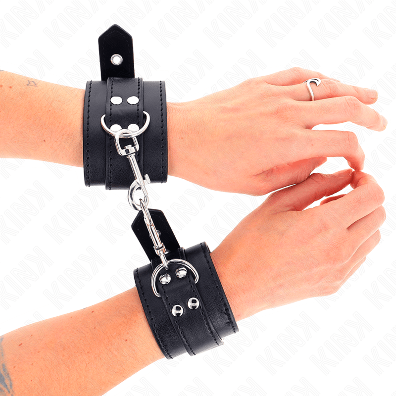 KINK - POLSO CON BORCHIE 35 X 6 CM - KINK WRIST RESTRAINT - Intimo per le occasioni speciali | The Game Lingerie