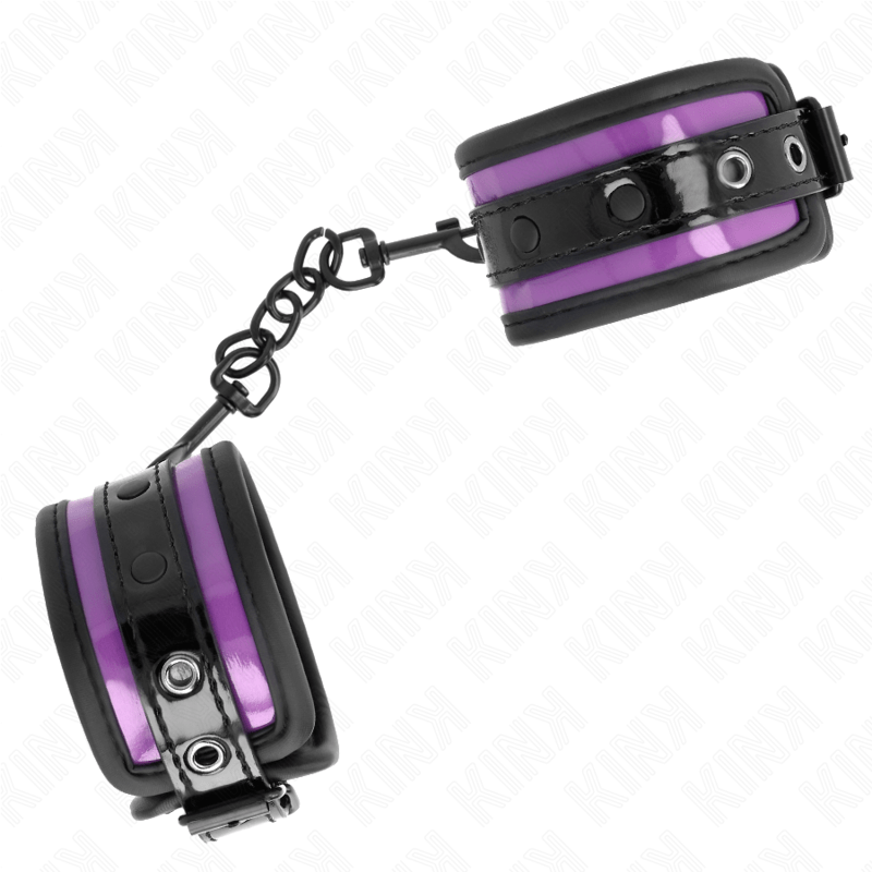KINK - RESISTENZA DA POLSO IN NEOPRENE VIOLA CHIARO REGOLABILE 21 - 28 CM X 5 CM - KINK WRIST RESTRAINT - Intimo per le occasioni speciali | The Game Lingerie