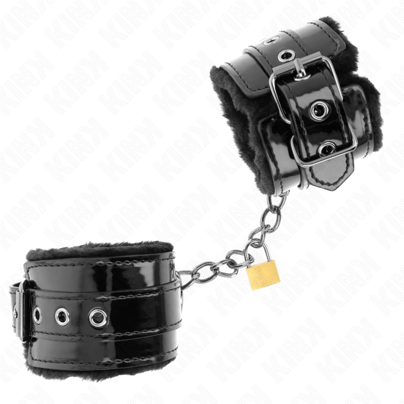 KINK - RESISTENZA DA POLSO LEGGERA CON SERRATURA IN RAME REGOLABILE 17 - 29 CM X 5,5 CM - KINK WRIST RESTRAINT - Intimo per le occasioni speciali | The Game Lingerie