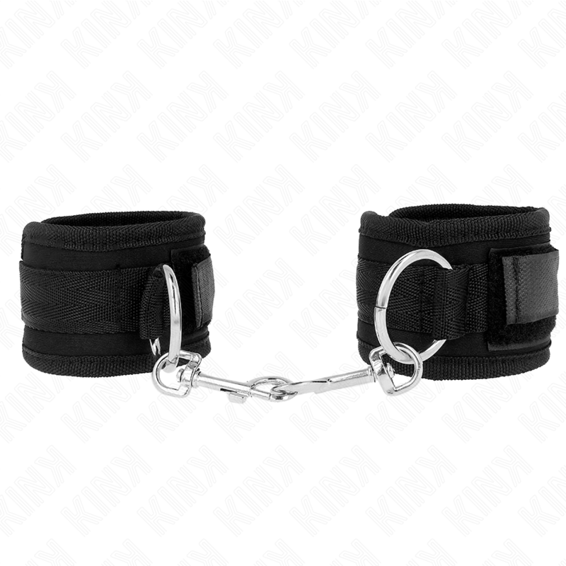 KINK - RESISTENZA DA POLSO NERA REGOLABILE 18 - 35 CM X 6 CM - KINK WRIST RESTRAINT - Intimo per le occasioni speciali | The Game Lingerie