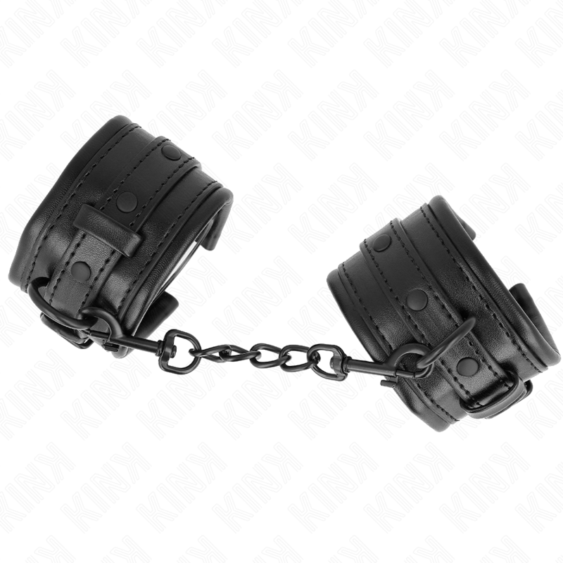 KINK - RESISTENZA DA POLSO NERA REGOLABILE 20 - 30 CM X 6 CM - KINK WRIST RESTRAINT - Intimo per le occasioni speciali | The Game Lingerie