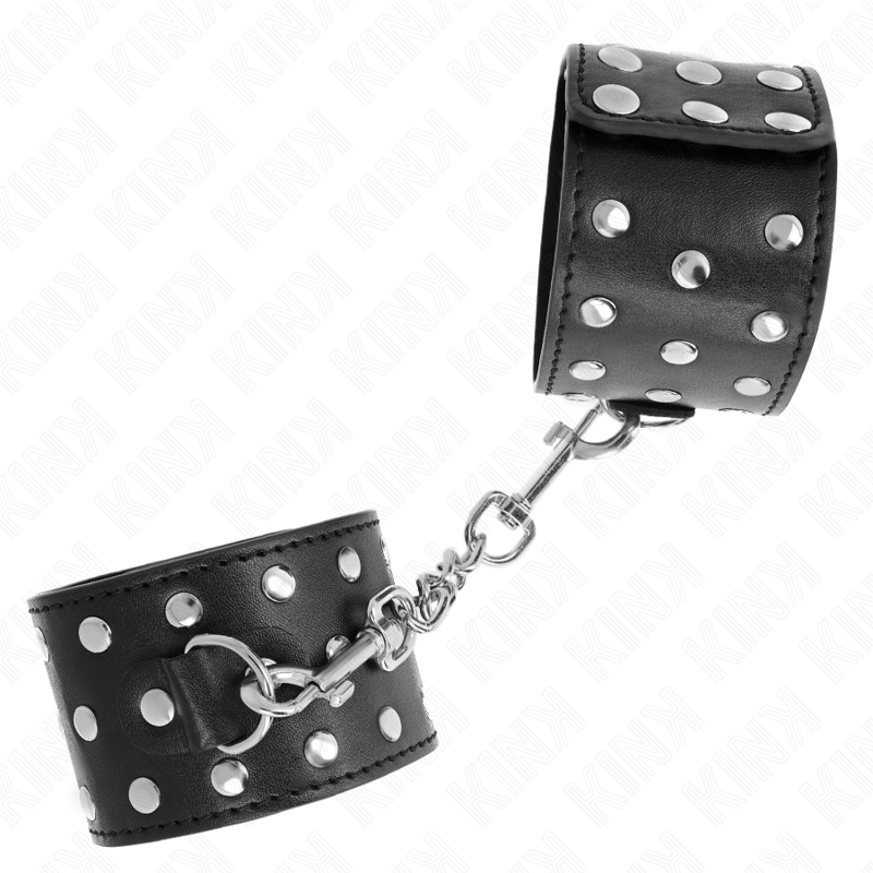 KINK - RESISTENZA DA POLSO PUNK REGOLABILE 19 - 24 CM X 5,5 CM - KINK WRIST RESTRAINT - Intimo per le occasioni speciali | The Game Lingerie