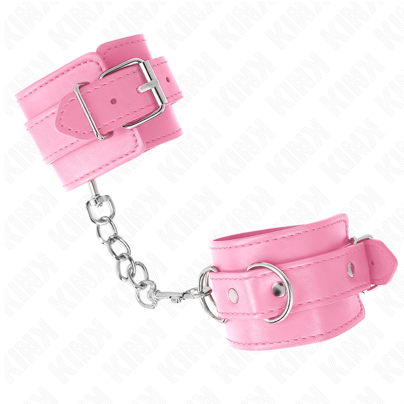 KINK - RESISTENZA DA POLSO SEMPLICE ROSA REGOLABILE 20 - 23 CM X 5,5 CM - KINK WRIST RESTRAINT - Intimo per le occasioni speciali | The Game Lingerie