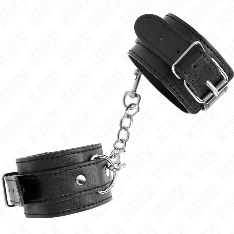 KINK - RESISTENZA DA POLSO SOTTILE NERA REGOLABILE 21 - 33 CM - KINK WRIST RESTRAINT - Intimo per le occasioni speciali | The Game Lingerie