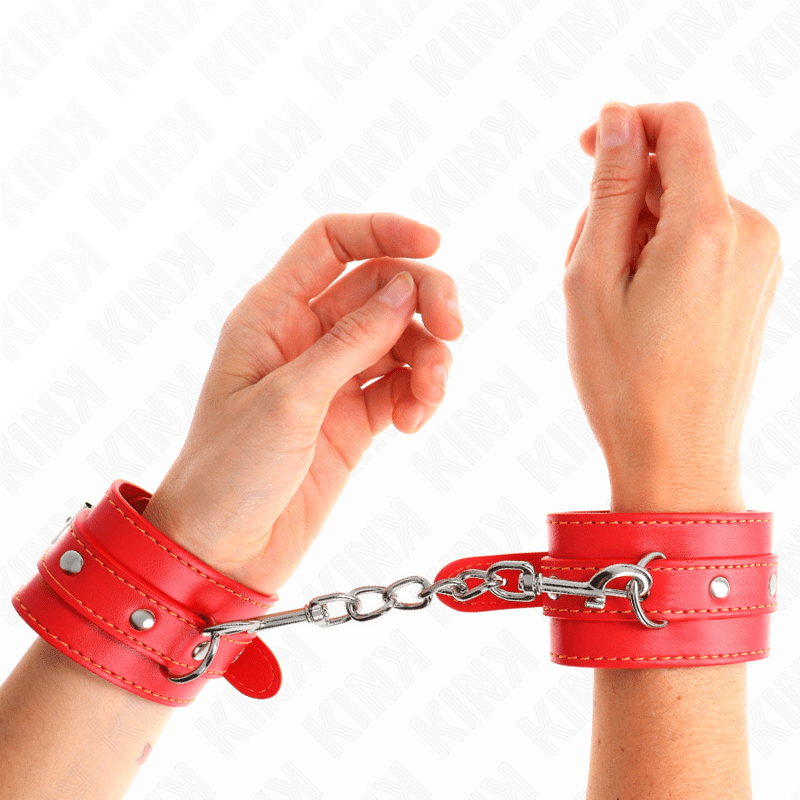 KINK - RESISTENZA DA POLSO SOTTILE ROSSO REGOLABILE 21 - 33 CM - KINK WRIST RESTRAINT - Intimo per le occasioni speciali | The Game Lingerie