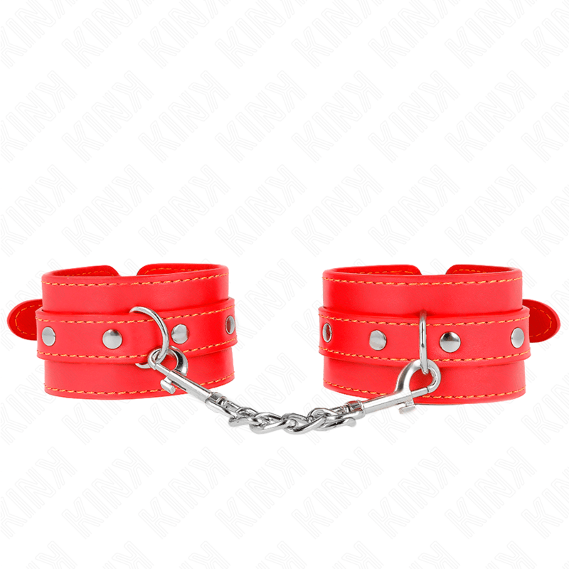 KINK - RESISTENZA DA POLSO SOTTILE ROSSO REGOLABILE 21 - 33 CM - KINK WRIST RESTRAINT - Intimo per le occasioni speciali | The Game Lingerie