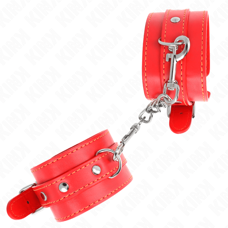 KINK - RESISTENZA DA POLSO SOTTILE ROSSO REGOLABILE 21 - 33 CM - KINK WRIST RESTRAINT - Intimo per le occasioni speciali | The Game Lingerie