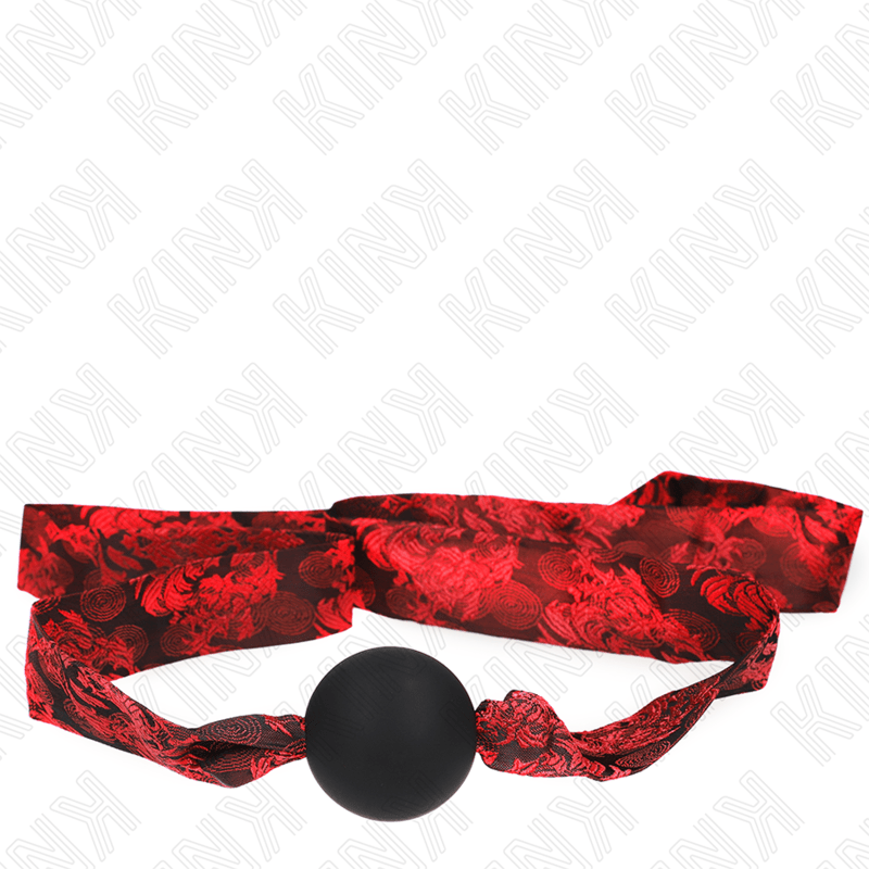KINK - SFERA IN SILICONE SCANDALO 4,5 CM MODELLO GAG 2 146 x 4 CM - KINK COLLAR & GAG - Intimo per le occasioni speciali | The Game Lingerie