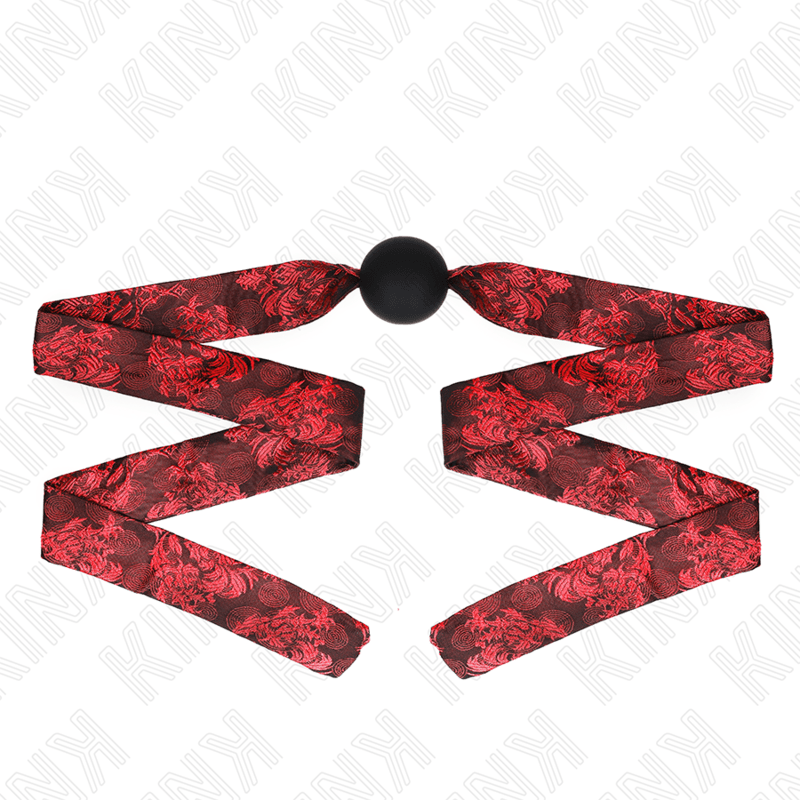 KINK - SFERA IN SILICONE SCANDALO 4,5 CM MODELLO GAG 2 146 x 4 CM - KINK COLLAR & GAG - Intimo per le occasioni speciali | The Game Lingerie