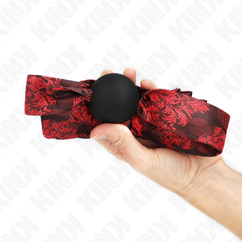 KINK - SFERA IN SILICONE SCANDALO 4,5 CM MODELLO GAG 2 146 x 4 CM - KINK COLLAR & GAG - Intimo per le occasioni speciali | The Game Lingerie
