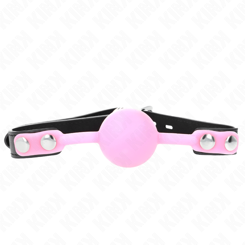 KINK - SFERA LUMINOSA IN SILICONE 4 CM GAG 60 x 2 CM - KINK COLLAR & GAG - Intimo per le occasioni speciali | The Game Lingerie