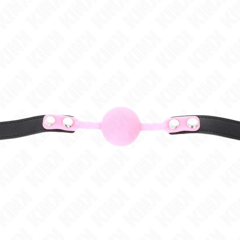 KINK - SFERA LUMINOSA IN SILICONE 4 CM GAG 60 x 2 CM - KINK COLLAR & GAG - Intimo per le occasioni speciali | The Game Lingerie