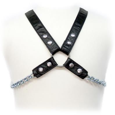 LEATHER BODY - IMBRACATURA A CATENA II - LEATHER BODY - Intimo per le occasioni speciali | The Game Lingerie