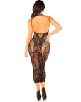 LEG AVENUE - ABITO LUNGO ATTACCATO SENZA CUCITURE NERO TAGLIA UNICA - LEG AVENUE DRESSES - Intimo per le occasioni speciali | The Game Lingerie