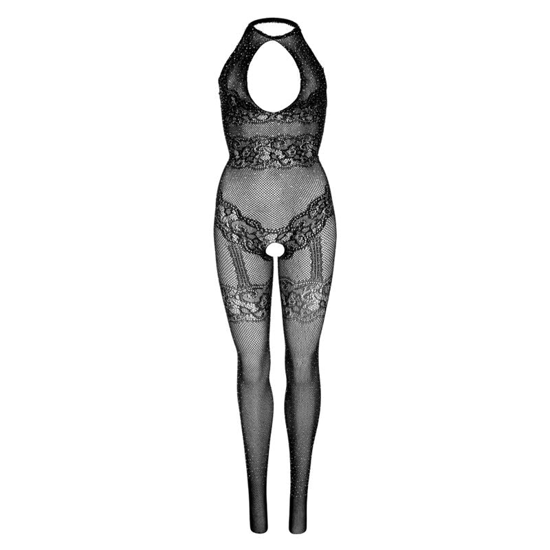 LEG AVENUE - BODYSTOCKING A RETE SENZA CUCITURE LEG AVENUE - TAGLIA UNICA - NERO - LEG AVENUE BODYSTOCKINGS - Intimo per le occasioni speciali | The Game Lingerie