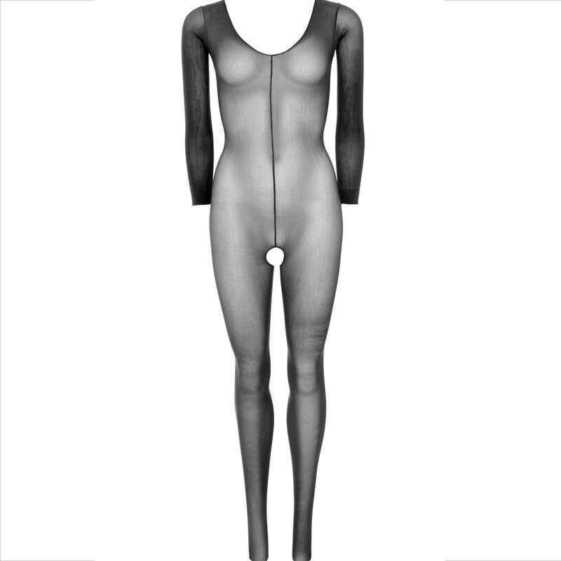 LEG AVENUE - BODYSTOCKING MANICA LUNGA NERO - LEG AVENUE BODYSTOCKINGS - Intimo per le occasioni speciali | The Game Lingerie