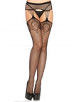 LEG AVENUE - CALZE A RETE CON LINEA REGGER - LEG AVENUE HOSIERY - Intimo per le occasioni speciali | The Game Lingerie