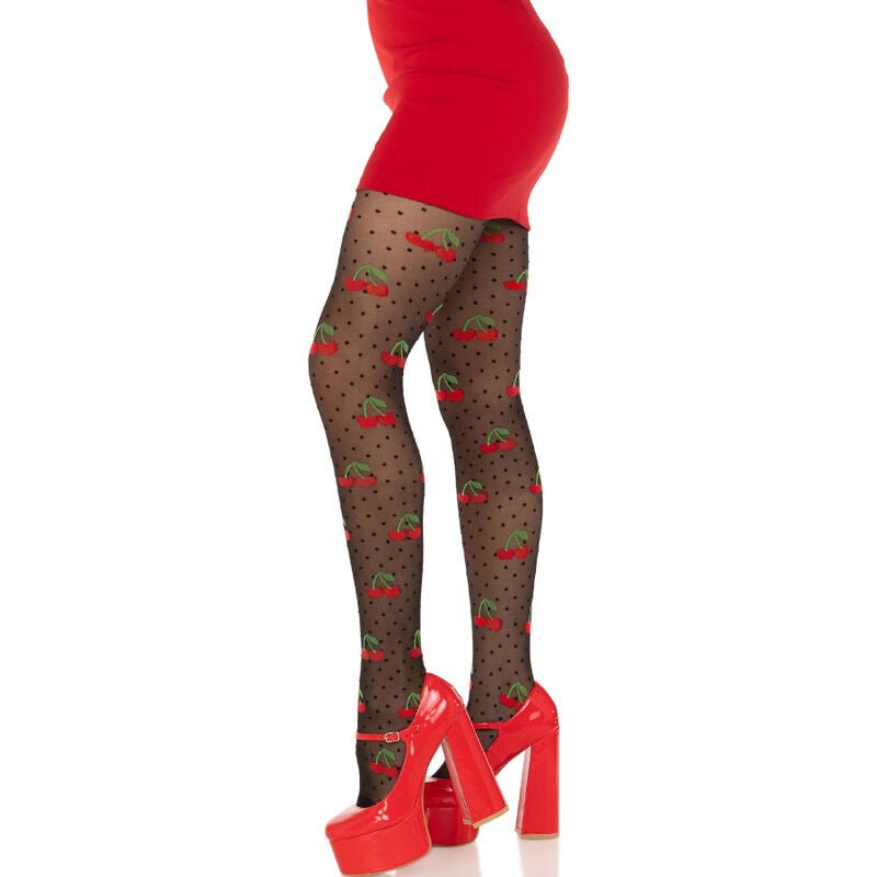 LEG AVENUE - CALZE BLACK CHERRY MOLES - LEG AVENUE HOSIERY - Intimo per le occasioni speciali | The Game Lingerie