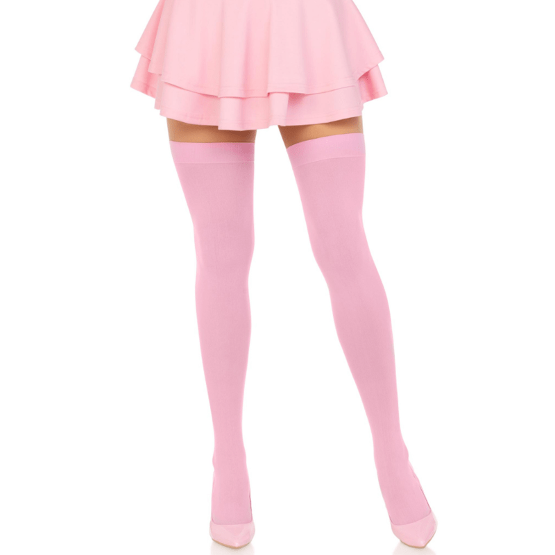 LEG AVENUE - CALZINI IN NYLON ROSA - LEG AVENUE HOSIERY - Intimo per le occasioni speciali | The Game Lingerie