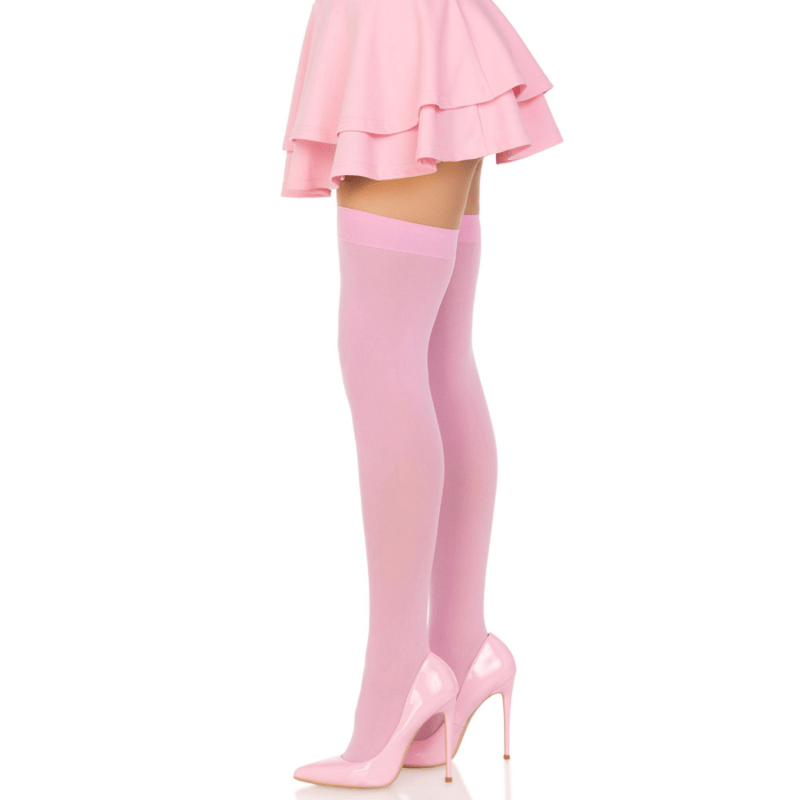 LEG AVENUE - CALZINI IN NYLON ROSA - LEG AVENUE HOSIERY - Intimo per le occasioni speciali | The Game Lingerie