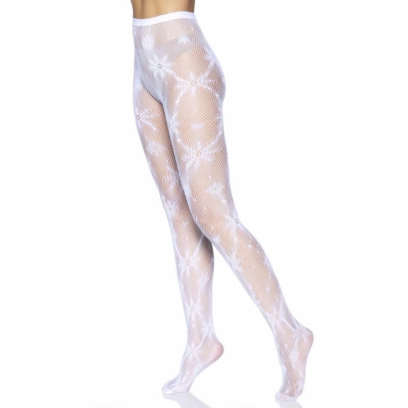 LEG AVENUE - COLLANT A RETE FIOCCO DI NEVE TAGLIA UNICA - LEG AVENUE HOSIERY - Intimo per le occasioni speciali | The Game Lingerie
