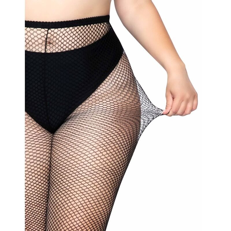 LEG AVENUE - COLLANT A RETE TAGLIA PLUS - LEG AVENUE HOSIERY - Intimo per le occasioni speciali | The Game Lingerie