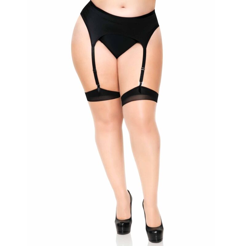 LEG AVENUE - COSTUME IN LYCRA 2 TONI CON CUCITURA POSTERIORE E TACCO CUBANO - LEG AVENUE HOSIERY - Intimo per le occasioni speciali | The Game Lingerie