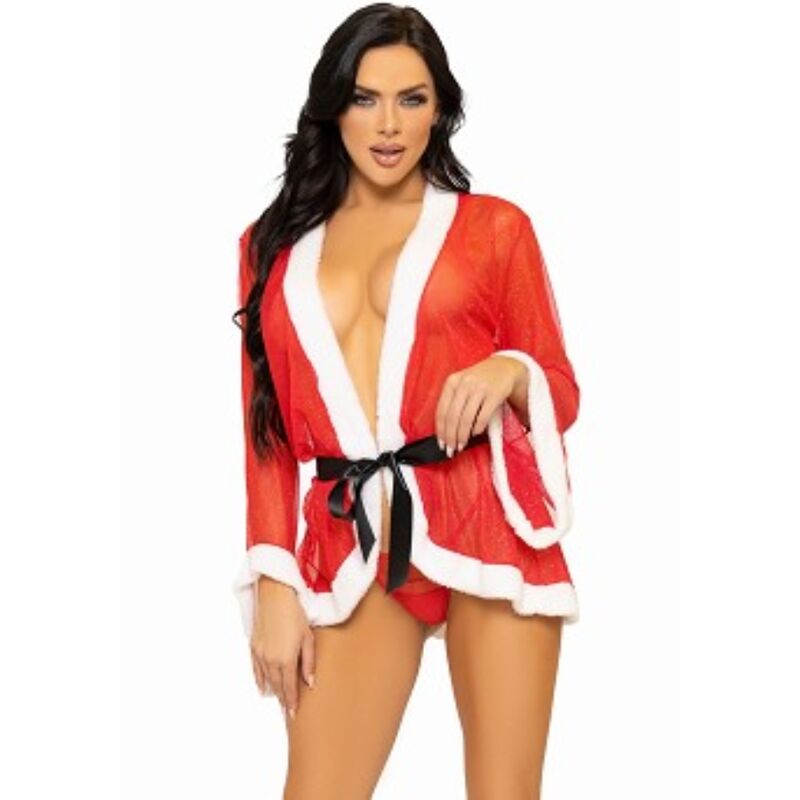 LEG AVENUE - COSTUME INTIMO SEXY NATALE BABBO NATALE ROSSO M/L - LEG AVENUE COSTUMES - Intimo per le occasioni speciali | The Game Lingerie