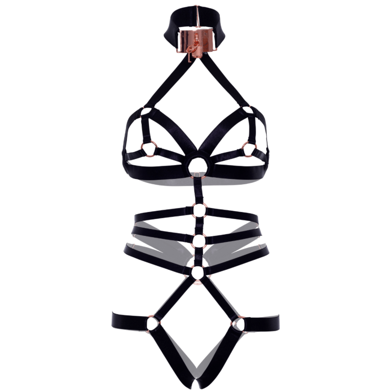 LEG AVENUE - IMBRACATURA ELASTICA SENZA CAVALLO - LEG AVENUE KINK - Intimo per le occasioni speciali | The Game Lingerie
