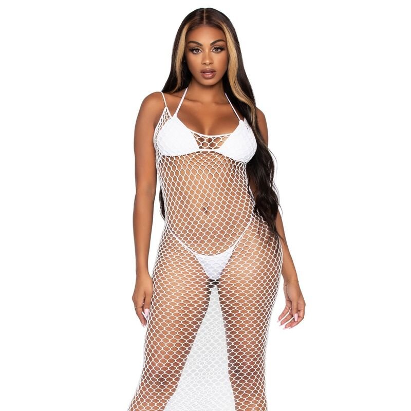 LEG AVENUE - MAXI ABITO IN RETE TWIST TAGLIA UNICA - LEG AVENUE ACCESSORIES - Intimo per le occasioni speciali | The Game Lingerie