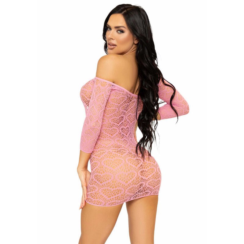 LEG AVENUE - MINIABITOHEART IN RETE TAGLIA UNICA - ROSSO - LEG AVENUE DRESSES - Intimo per le occasioni speciali | The Game Lingerie