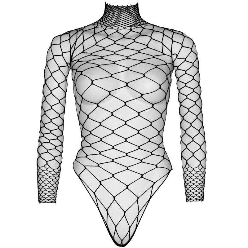LEG AVENUE - TEDDY A RETE COLLO ALTO TAGLIA UNICA - LEG AVENUE BODYSTOCKINGS - Intimo per le occasioni speciali | The Game Lingerie