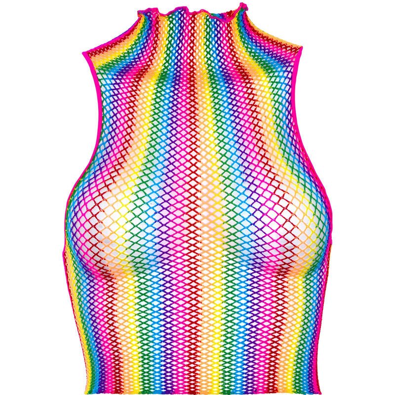 LEG AVENUE - TOP RETE MULTICOLORE - LEG AVENUE CHEMISES - Intimo per le occasioni speciali | The Game Lingerie