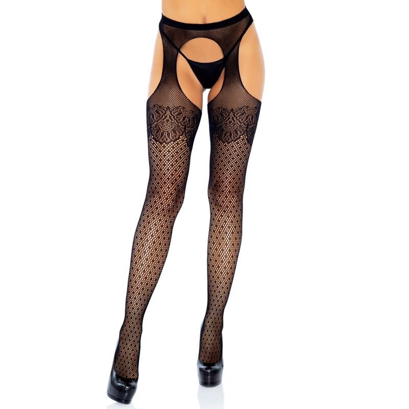 LEG AVENUE - TUBO REGGISENO A POIS TAGLIA UNICA - LEG AVENUE HOSIERY - Intimo per le occasioni speciali | The Game Lingerie