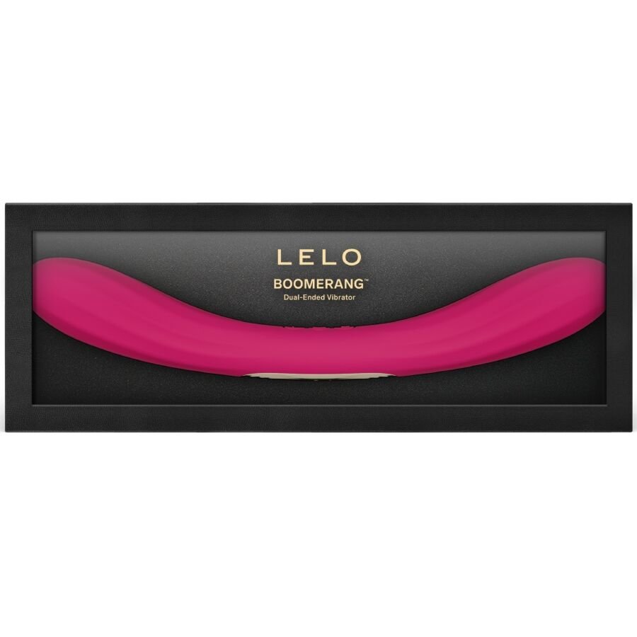 LELO - BOOMERANG VIBRATORE A DOPPIA ENDA CERISE - LELO - Intimo per le occasioni speciali | The Game Lingerie