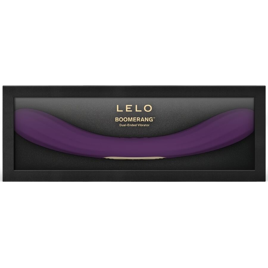 LELO - BOOMERANG VIBRATORE A DOPPIA ESTREMITÀ VIOLA - LELO - Intimo per le occasioni speciali | The Game Lingerie