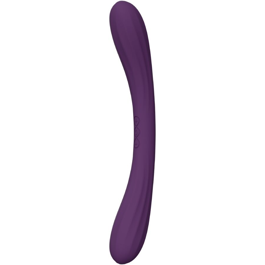 LELO - BOOMERANG VIBRATORE A DOPPIA ESTREMITÀ VIOLA - LELO - Intimo per le occasioni speciali | The Game Lingerie