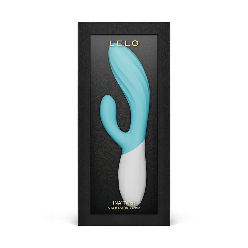 LELO - INA TWIST DOPPIO VIBRATORE A CONIGLIO PER IL PUNTO G E IL CLITORIDE BLU - LELO - Intimo per le occasioni speciali | The Game Lingerie