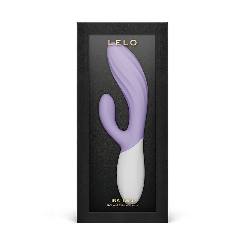LELO - INA TWIST DOPPIO VIBRATORE A CONIGLIO PER IL PUNTO G E IL CLITORIDE LAVANDA - LELO - Intimo per le occasioni speciali | The Game Lingerie