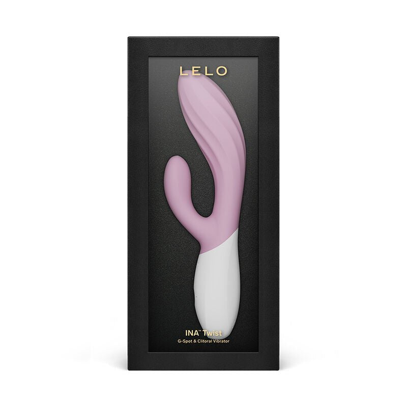 LELO - INA TWIST DOPPIO VIBRATORE A CONIGLIO PER IL PUNTO G E IL CLITORIDE ROSA - LELO - Intimo per le occasioni speciali | The Game Lingerie