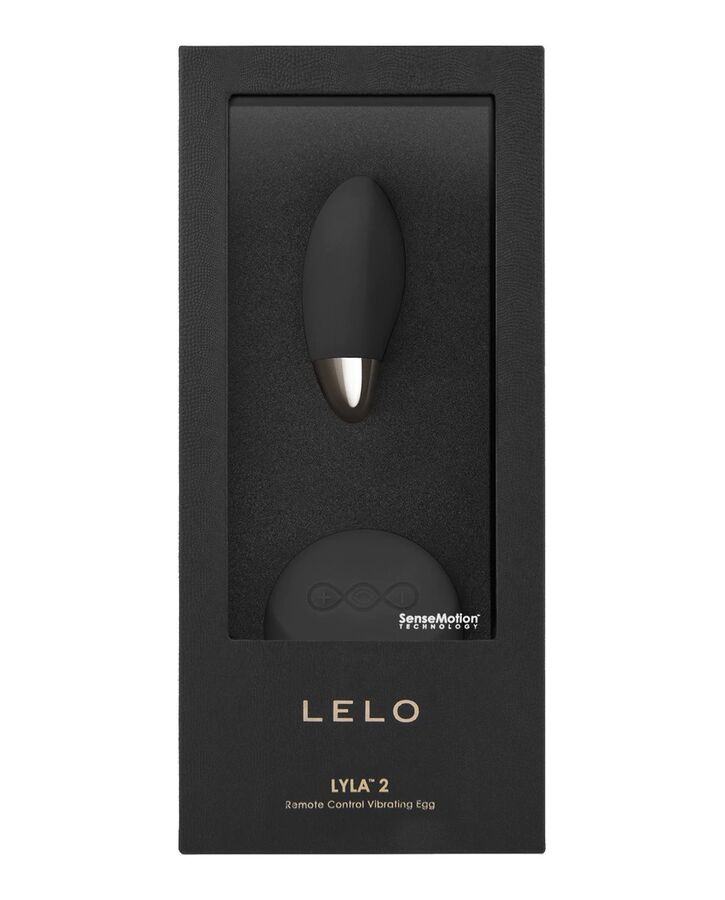 LELO - LYLA 2 INSIGNIA DESIGN EDITION UOVO MAGGAGGIATORE NERO - LELO - Intimo per le occasioni speciali | The Game Lingerie