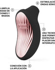 LELO - SONA 3 CRUISE MASSAGGIATORE CLITORIDEO SONICO NERO - LELO - Intimo per le occasioni speciali | The Game Lingerie