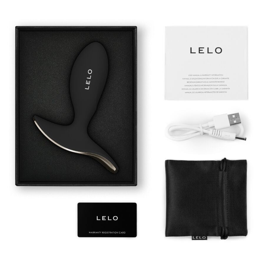 LELO - SURFER 2 UNISEX PLUG ANALE VIBRANTE NERO - LELO - Intimo per le occasioni speciali | The Game Lingerie