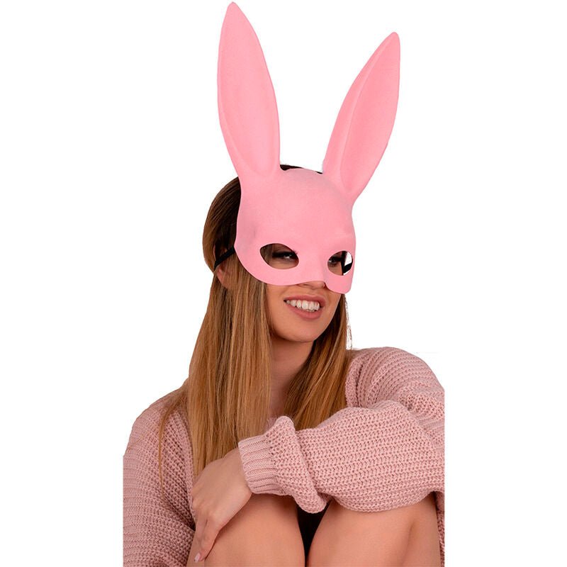 LIVCO CORSETTI FASHION - KOHU RABBIT ROSA MJ009 MASCHERINA TAGLIA UNICA - LIVCO CORSETTI ACCESORIES - Intimo per le occasioni speciali | The Game Lingerie