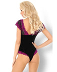 LIVCO CORSETTI FASHION - LORRIE CF 90450 BODY NERO S/M - LIVCO CORSETTI BODIES - Intimo per le occasioni speciali | The Game Lingerie