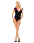 LIVCO CORSETTI FASHION - LORRIE CF 90450 BODY NERO S/M - LIVCO CORSETTI BODIES - Intimo per le occasioni speciali | The Game Lingerie
