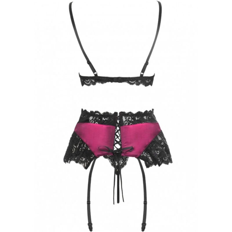 LIVCO CORSETTI FASHION - NAHIR LC 20214 REGGISENO + SLIP + CINTURA S/M - LIVCO CORSETTI SETS - Intimo per le occasioni speciali | The Game Lingerie