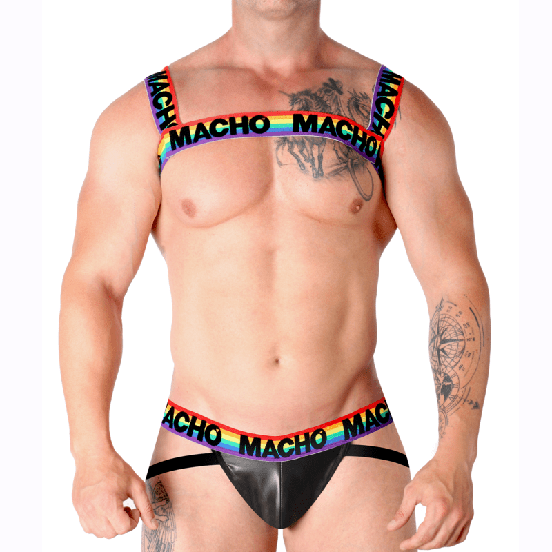 MACHO - CABLAGGIO DOPPIO PRIDE LIMITED - MACHO UNDERWEAR - Intimo per le occasioni speciali | The Game Lingerie